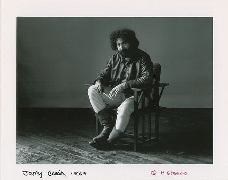 Lot #5138 Jerry Garcia Photograph by Herb Greene