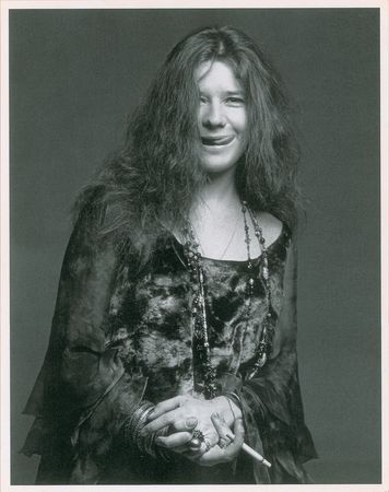 Lot #5322 Janis Joplin Photograph by Francesco Scavullo - Image 1