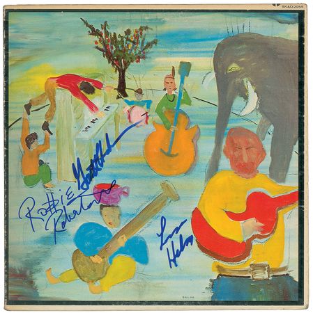 Lot #5434 The Band Signed Album - Image 1