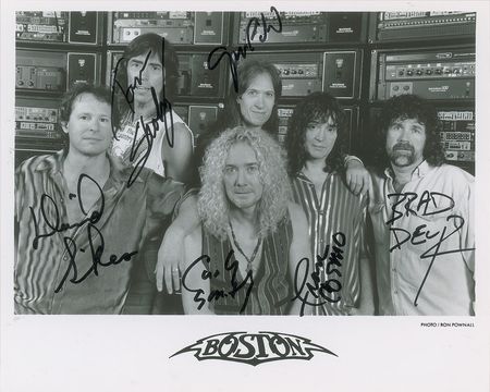 Lot #5389  Boston Group of (3) Signed Photographs  - Image 3