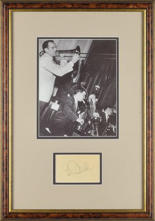 Lot #5252 Glenn Miller Signature - Image 1