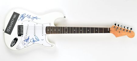 Lot #5131 The Doors Signed Guitar