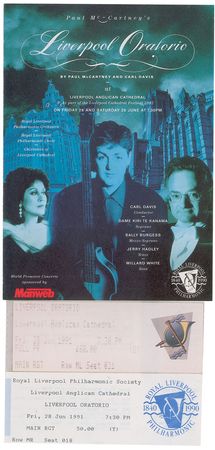 Lot #5042 Paul McCartney Signed Program - Image 4