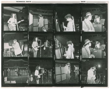 Lot #5090 Jimi Hendrix Experience Contact Sheets - Image 2