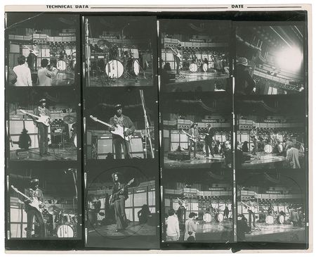 Lot #5090 Jimi Hendrix Experience Contact Sheets - Image 3