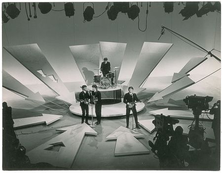 Lot #5057  Beatles Sullivan Show Photograph - Image 1