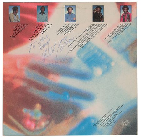 Lot #5227 Albert Collins Signed Album - Image 1