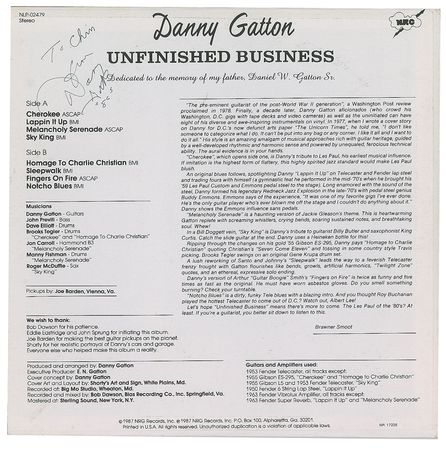 Lot #5231 Danny Gatton - Image 1