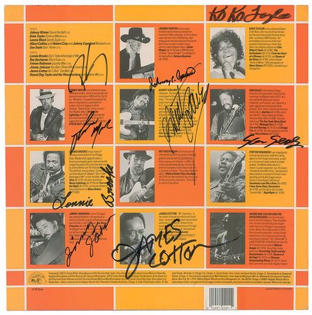 Lot #5233  Genuine Houserockin' Music Signed Album - Image 1