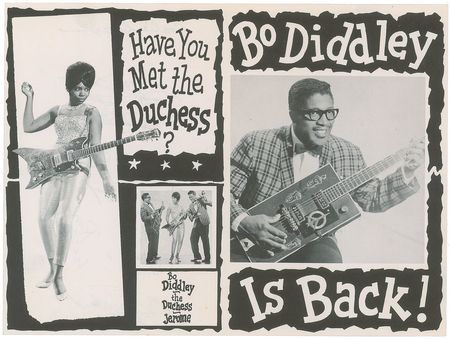 Lot #5285 Bo Diddley Signed Handbill - Image 2