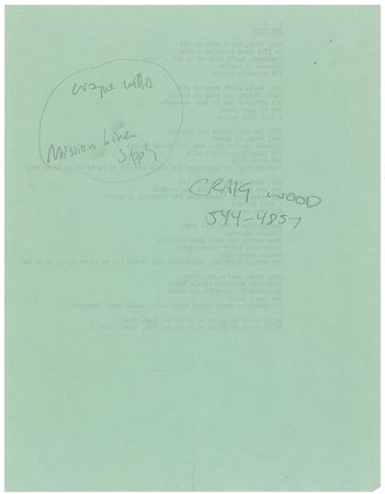 Lot #5557 'Weird Al' Yankovic Handwritten Lyrics - Image 8