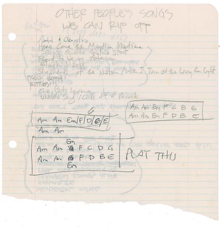 Lot #5557 'Weird Al' Yankovic Handwritten Lyrics - Image 14