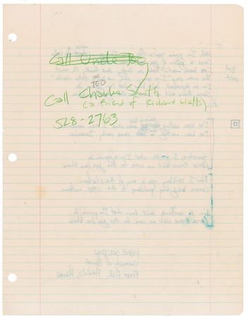 Lot #5557 'Weird Al' Yankovic Handwritten Lyrics - Image 17