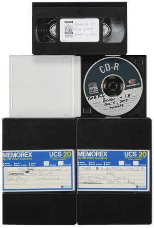 Lot #5392  Boston: Brad Delp's Group of (3) Tapes - Image 1