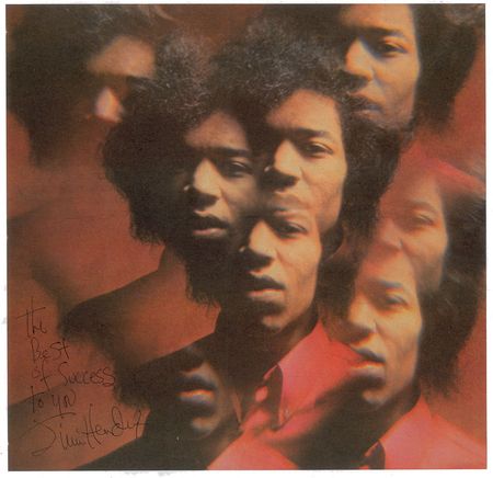 Lot #5096 Jimi Hendrix Signed Photograph