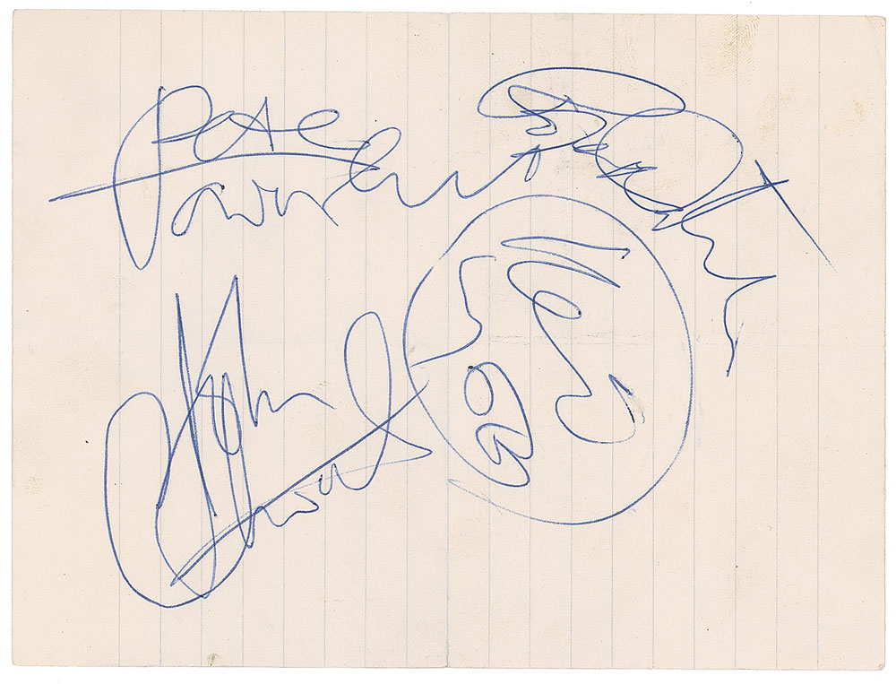 The Who 限定DVD,ロジャーダルトリーサイン入り The Who Autographs | eBay