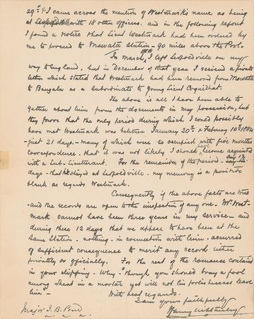 Lot #229 Henry M. Stanley: Stanley denies a claim of Congolese cannibalism - Image 2