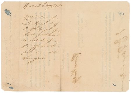 Lot #296 John Burgoyne: As 