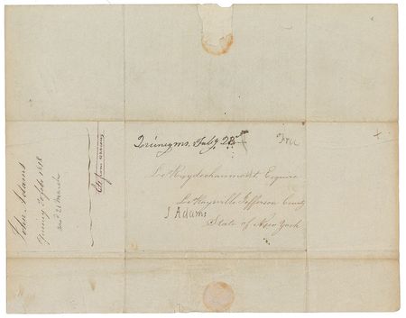 Lot #3 John Adams: 
