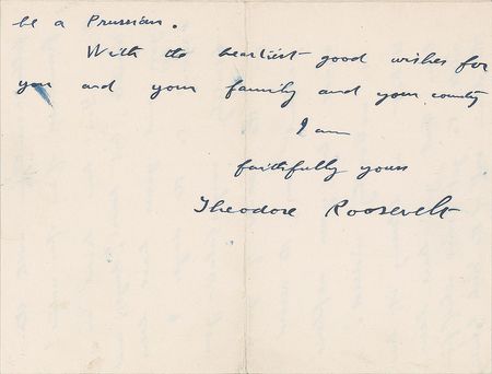 Lot #49 Theodore Roosevelt: 