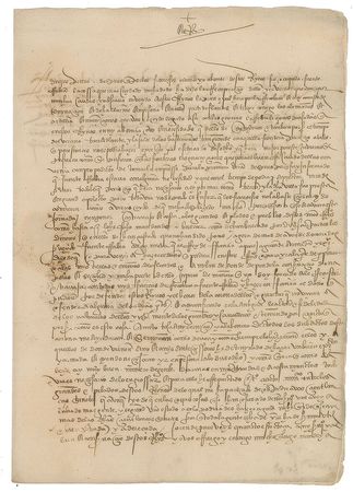 Lot #209 King Charles V Signed Letter - Image 1