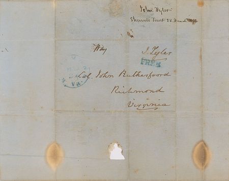 Lot #23 John Tyler: 