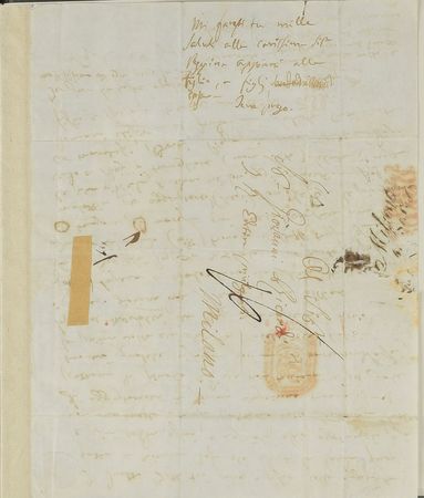 Lot #552 Gaetano Donizetti: On the censorship of his opera Maria Padilla - Image 3