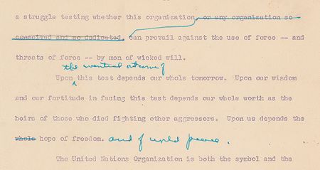 Lot #73 Dwight D. Eisenhower: 