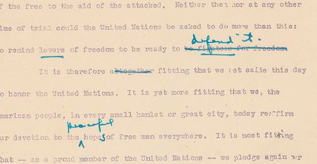 Lot #73 Dwight D. Eisenhower: 
