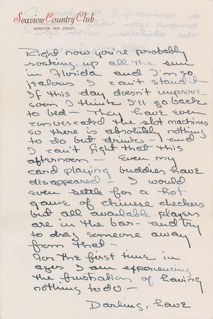 Lot #698 Grace Kelly: The 20-year-old Grace writes to a married businessman - Image 3