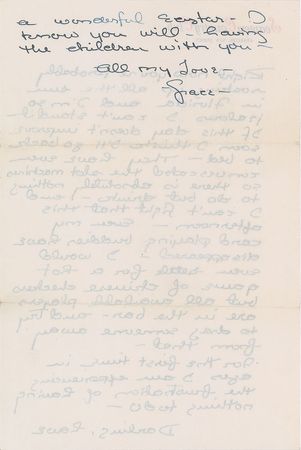 Lot #698 Grace Kelly: The 20-year-old Grace writes to a married businessman - Image 4