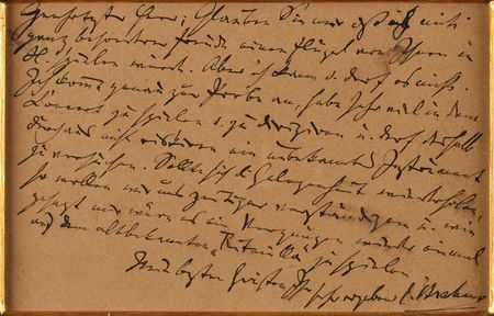 Lot #549 Johannes Brahms: 