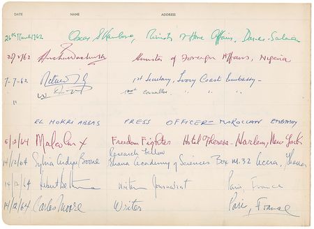 Lot #154 Malcolm X: “Malcolm X, Freedom Fighter” - Image 1