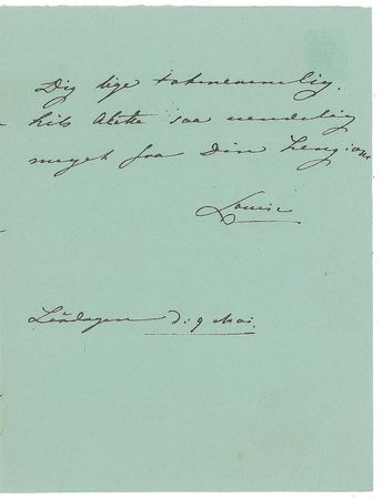 Lot #266 Scandinavian Royalty: King Gustaf VI Adolf of Sweden and Queen Louise of Sweden - Image 4