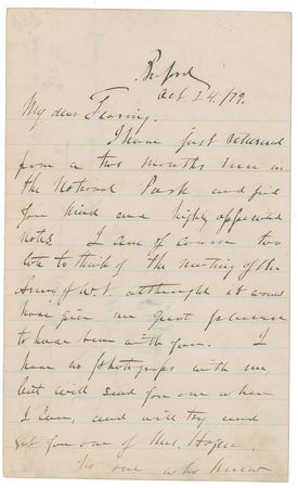 Lot #368 William Babcock Hazen - Image 1