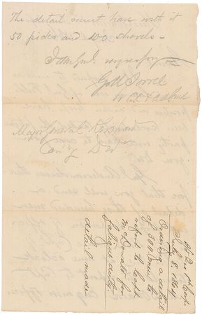 Lot #390 Moxley Sorrel Handwritten Letter Signed - Image 2