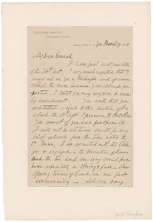 Lot #411 William B. Taliaferro - Image 1