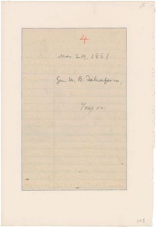 Lot #411 William B. Taliaferro - Image 5