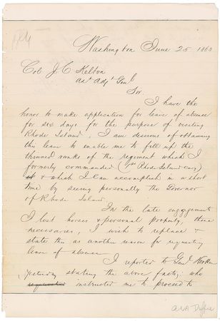 Lot #361 Alfred N. Duffie Handwritten Letter Signed - Image 1
