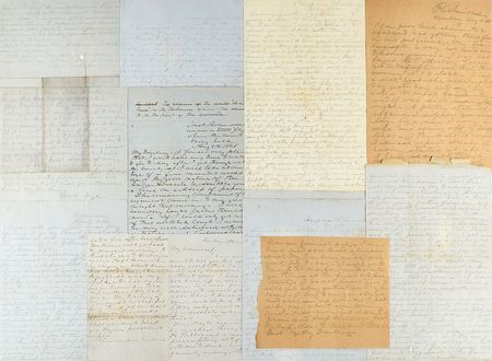 Lot #303 George B. Anderson: Intimate war-dated letters from Confederate General George B. Anderson to his wife - Image 1