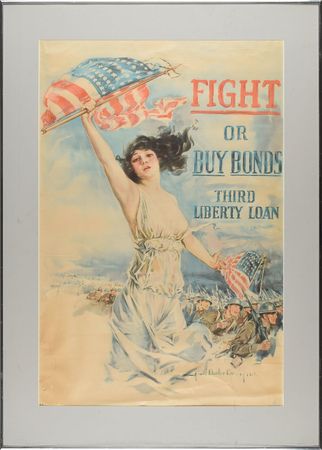 Lot #447 Howard Chandler Christy Poster - Image 1