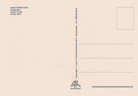 Lot #252 Otto Frank Postcard - Image 4