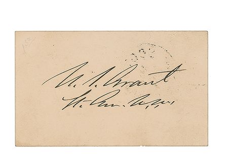 Lot #39 U. S. Grant Signature - Image 2