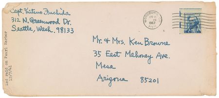 Lot #333 Mitsuo Fuchida: Fuchida attends the 25th anniversary of Pearl Harbor - Image 4