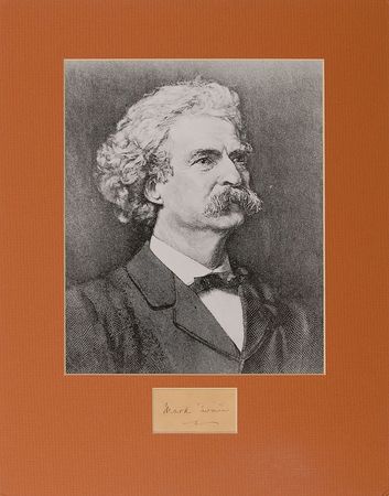 Lot #488 Samuel L. Clemens Signature - Image 1