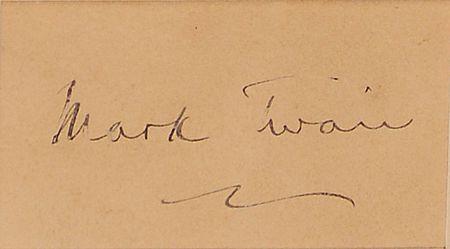 Lot #488 Samuel L. Clemens Signature - Image 2