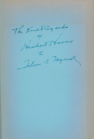 Lot #106 Herbert Hoover - Image 1