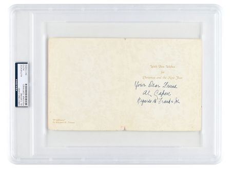 Lot #233 Al Capone: Christmastime with 'Scarface'