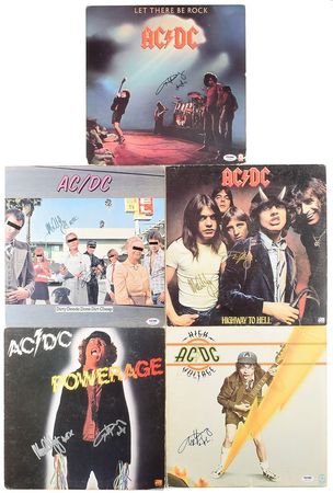Lot #633 AC/DC: Angus and Malcolm Young Group Lot - Image 1
