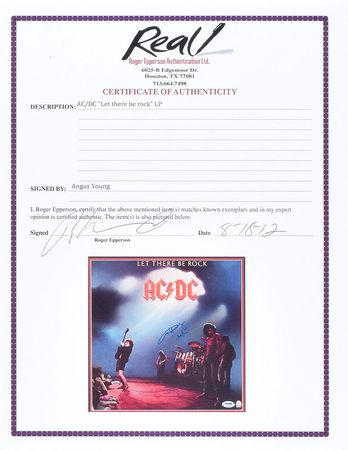 Lot #633 AC/DC: Angus and Malcolm Young Group Lot - Image 3
